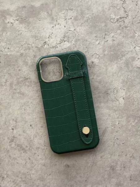 Luxury Strap Case Green
