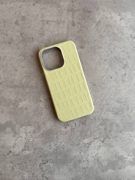 Luxury Strapless Case Light Yellow