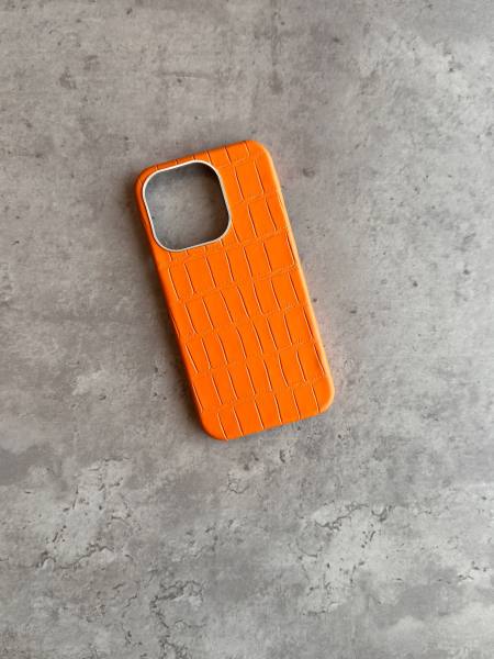 Luxury Strapless Case Orange