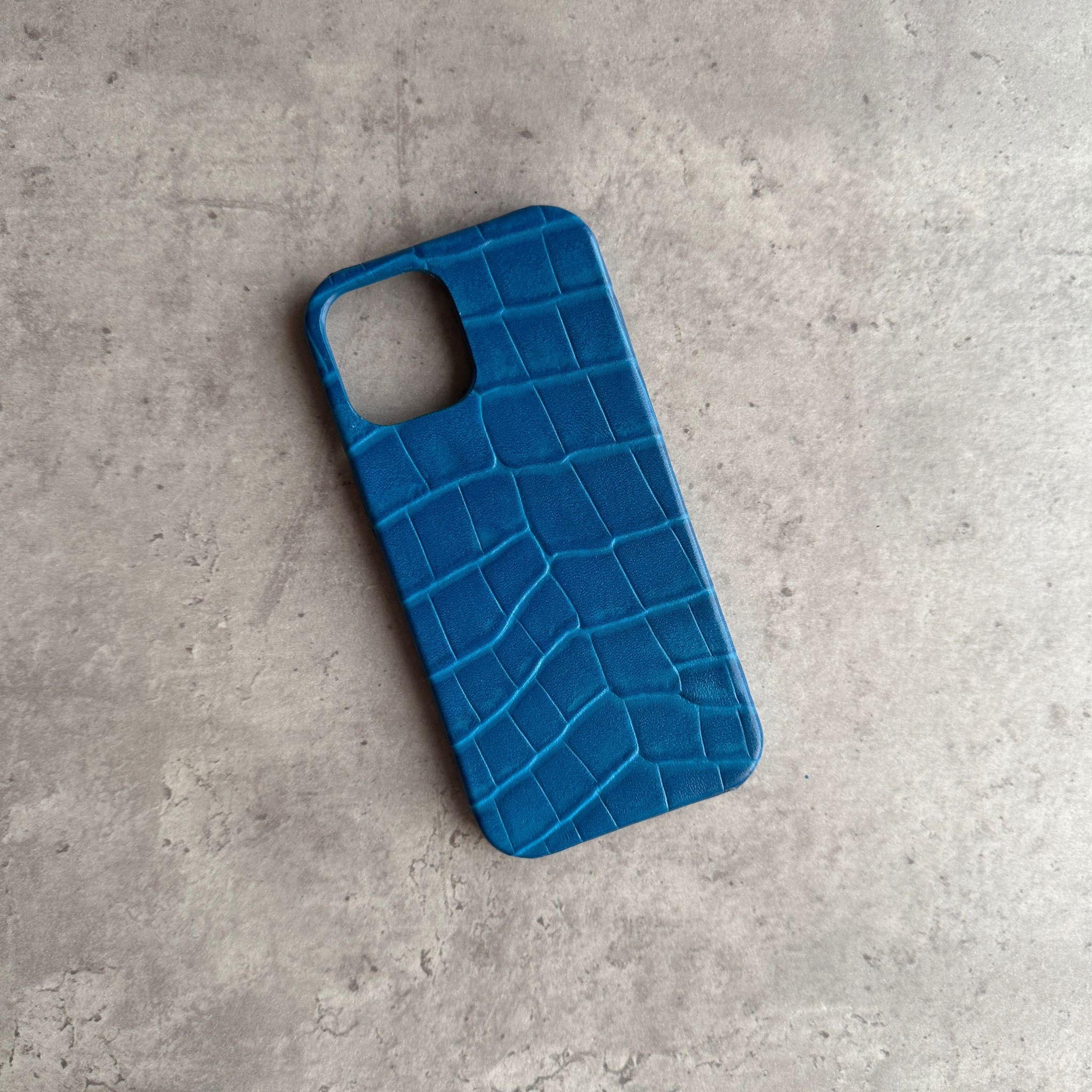 Luxury strapless case Blue