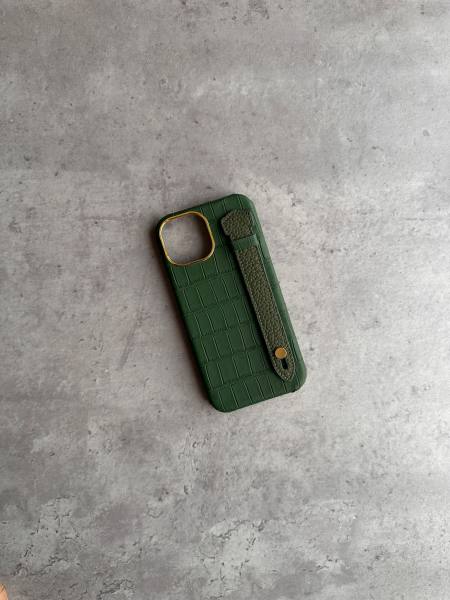 Green Strap case - Golden fram